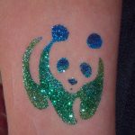 Glitter tat 4